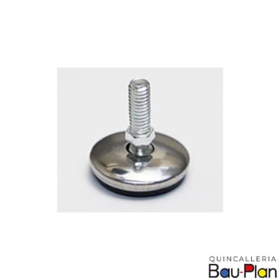 PATIN BASE 40 MM HILO 5/16 X 1 CROMO NEGRO (Unidad)1