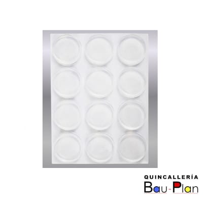 TOPE ANTIDESLIZANTE AUTOADHESIVO TRANSPARENTE PARA VIDRIO 22x51