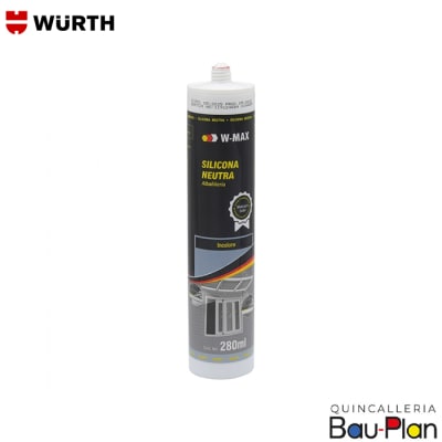 SILICONA NEUTRA W-MAX TRANSP 280ML1