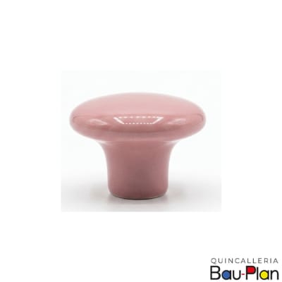 TIRADOR PORCELANA ROSADO LISO 1,1/41