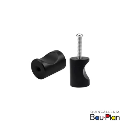 TIRADOR Balín 20 x 25 mm Negro1