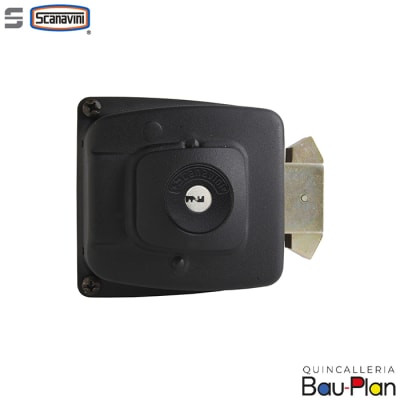 CERRADURA SOBREPONER NEGRO 2090-30.N1