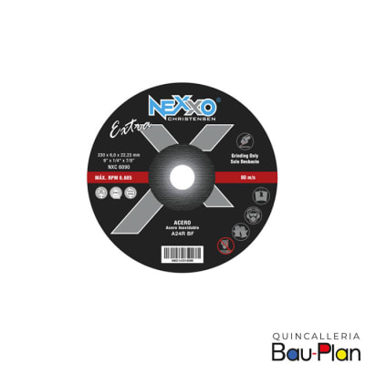 DISCO DESBASTE DD NEXXO 4,6x6 MM ACERO INOX1