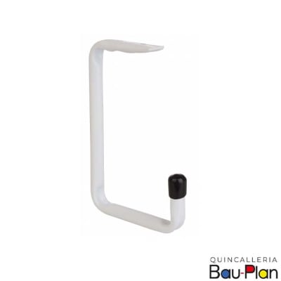 COLGADOR BICICLETA PARA PARED 160x110x70 mm BLANCO (Unidad)1