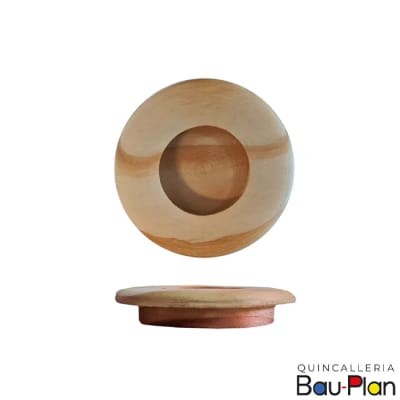 TIRADOR  ASA Redonda 40mm de madera E-21