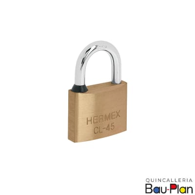 CANDADO GANCHO CORTO  BRONCE  45MM1