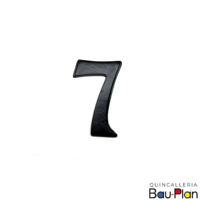 NUMERO 7 Fierro Forjado 70mm1