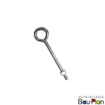 CANCAMO CERRADO 3/8 x 3 1/2 C/ARGOLLA  2 Zinc (Unidad)1