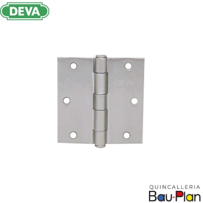 BISAGRA 87 3x3 -  Niquel Satin con tornillos (Unidad)1