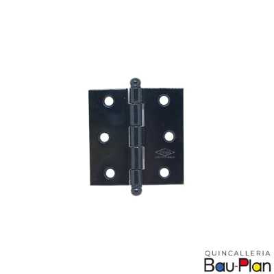 BISAGRA ALA  NEGRA CON PERILLA 3X3 (Unidad)1