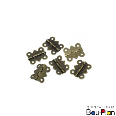 BISAGRA Cigarrera (PAR) 26x29 90º Envejecida 1