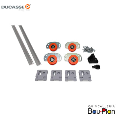 CORREDERA KIT CARRO + RIEL SISTEMA D-52 2M1