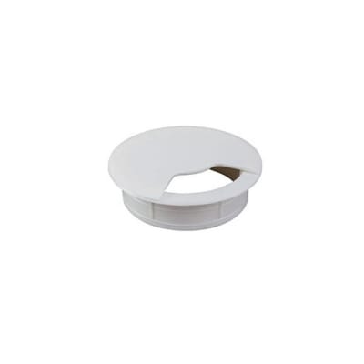 PASACABLE PLÁSTICO BLANCO 60mm (Unidad)1