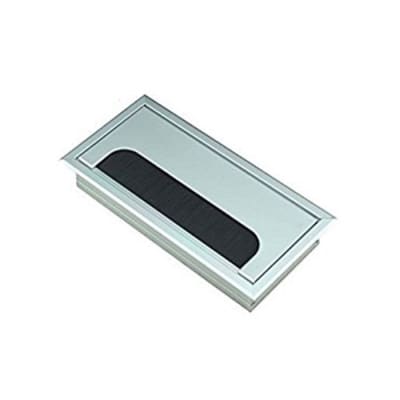 PASACABLE 80X150 MM SATIN NIQUEL DF.8310 (Unidad)1