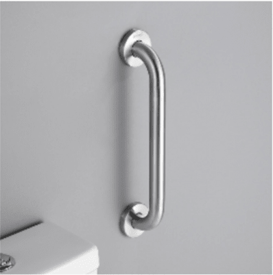 BARRA SEGURIDAD BAÑO Acero inoxidable 201 ø25mm 300mm (Unidad)1