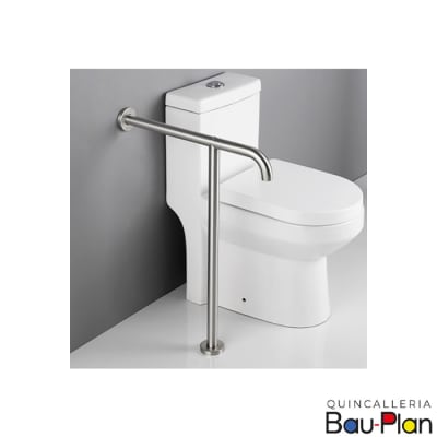 BARRA SEGURIDAD PISO, Acero inoxidable 304, ø32mm 540x690mm1