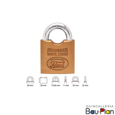 CANDADO DE 6 PITONES CON PROTECTOR DE GANCHO SEGURIDAD ALTA1