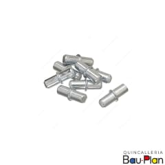SOPORTE REPISA DUPLO CROMADO (100 un)