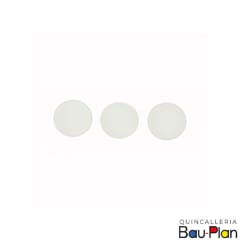 TAPA ADHESIVA BLANCA SET/50 UNDS.