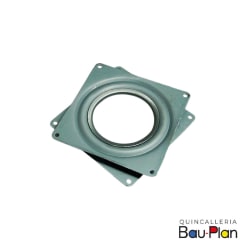 Plato Giratorio  95x95mm Gris (Unidad)