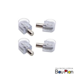 SOPORTE Vidrio Ventosa 5mm Transparente (100 UN)