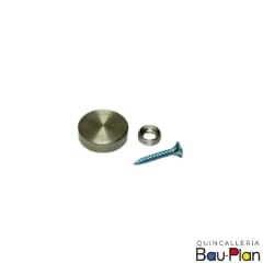 TAPA Embellecedor  15x6mm Satin Nickel