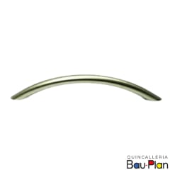 TIRADOR Zamac 0393-0128 SL. 28/128mm Satin  Niq.