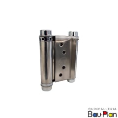BISAGRA Doble acción 3 Inoxidable (Unidad)