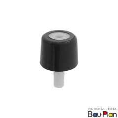 TOPE Puerta Conico Negro Goma (Unidad)