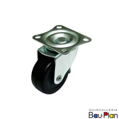 RUEDA de Goma 3 1/2 c/base (Unidad)
