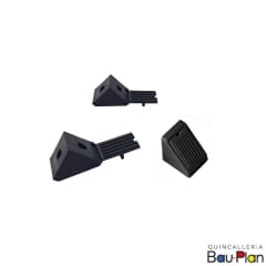 ESCUADRA Triangular Plastica CAFE para mueble