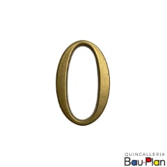NUMERO 0 Bronceado 7cm
