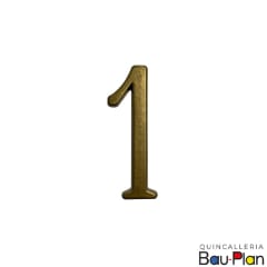 NUMERO 1 Bronceado 7cm