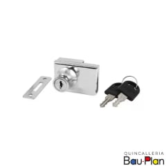 CERRADURA VIDRIO DOBLE 409 CROMADA