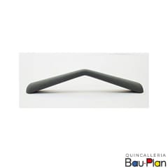 TIRADOR VELVET 128MM GRIS G.210C.VEL