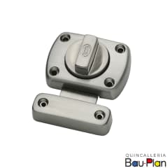 PICAPORTE GIRO C/T 40 MM NIQUEL SATIN