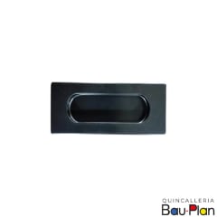 TIRADOR  ASA RECTANGULAR 64 MM NEGRA TF-11011 DMC