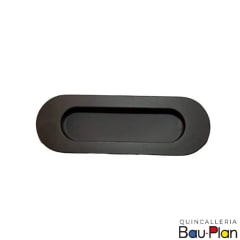 TIRADOR  ASA OVALADA 96MM NEGRA TF11010 DMC