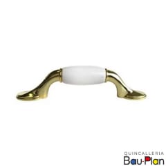 TIRADOR Manilla Atenas Blanca 76mm Plastica