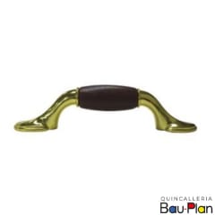 TIRADOR Manilla Atenas Caoba 76mm Plastica