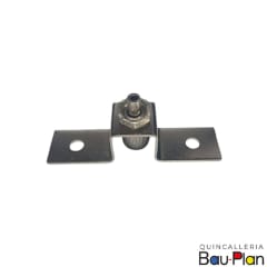 SOPORTE Fijación Cable Cromo BH-3907 (Unidad)