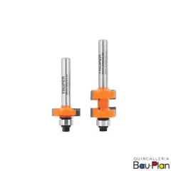 FRESA Juego Machiembrador 3/4X largo corte 17mm