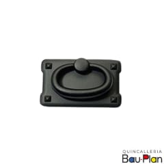 TIRADOR 0579.BK.28 NEGRO MATE 45x70mm