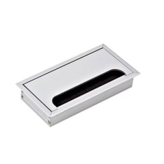 PASACABLE 80X150 MM SATIN MATE DF.8310 (Unidad)