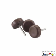 PATIN Con Clavo 15mm cafe (Unidad)