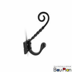 PERCHA DOBLE 0573 FIERRO FORJADO 140 MM.  (Unidad)