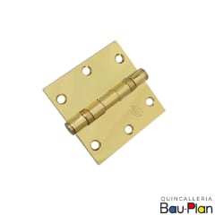 BISAGRA 4.0x4.0x3mm C/Rodamiento Bronceada (Unidad)