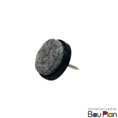 PATIN CON FELPA 20mm NEGRO (Unidad)