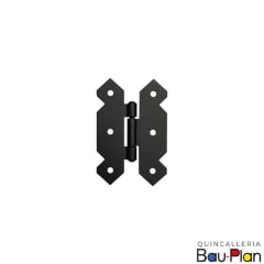 BISAGRA Mariposa 3x2 Fe. Negro  (Unidad)
