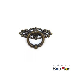 TIRADOR 0489 BRONCE VIEJO C/ BASE 0810